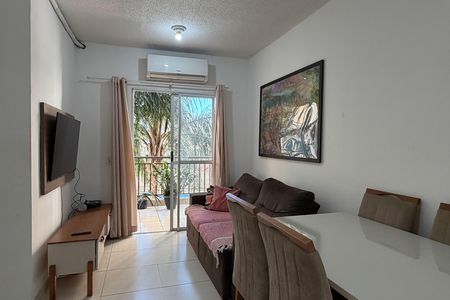 Sala de apartamento para alugar com 3 quartos, 79m² em Areia Branca, Santos