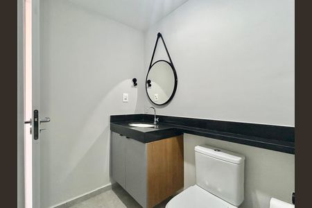 Studio para alugar com 25m², 1 quarto e sem vaga Studio para alugar com 25m², 1 quarto e sem vagaBanheiro