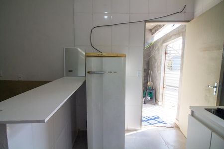 Cozinha de kitnet/studio para alugar com 1 quarto, 17m² em Campo Belo, São Paulo