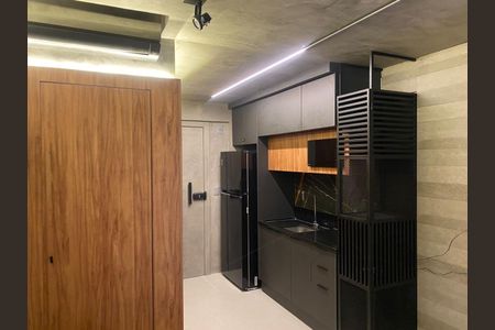 Cozinha de apartamento para alugar com 1 quarto, 21m² em Barra, Salvador