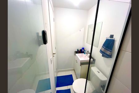Banheiro de kitnet/studio à venda com 1 quarto, 29m² em Brás, São Paulo