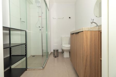 Apartamento para alugar com 36m², 1 quarto e sem vaga Apartamento para alugar com 36m², 1 quarto e sem vagaBanheiro