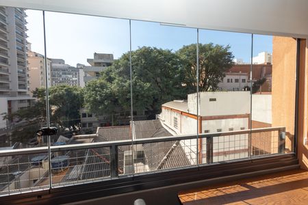 Apartamento para alugar com 36m², 1 quarto e sem vaga Apartamento para alugar com 36m², 1 quarto e sem vagaVista da Varanda da Sala
