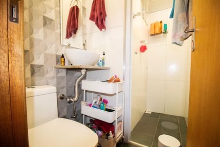 Studio para alugar com 30m², 1 quarto e sem vaga Studio para alugar com 30m², 1 quarto e sem vagaBanheiro da Suíte