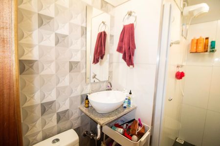 Studio para alugar com 30m², 1 quarto e sem vaga Studio para alugar com 30m², 1 quarto e sem vagaBanheiro da Suíte