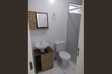 Banheiro de apartamento à venda com 2 quartos, 57m² em Loteamento Residencial Viva Vista, Sumaré