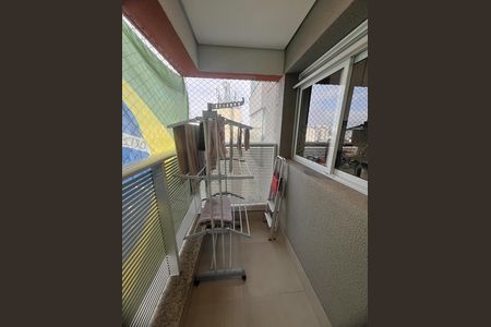 Varanda de apartamento à venda com 3 quartos, 96m² em Baeta Neves, São Bernardo do Campo