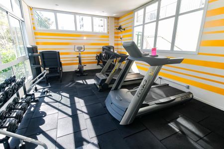 Área comum - Academia de apartamento para alugar com 2 quartos, 71m² em Vila Andrade, São Paulo