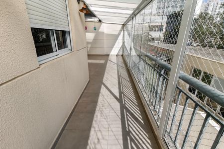 Varanda da Sala de apartamento para alugar com 2 quartos, 71m² em Vila Andrade, São Paulo