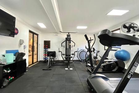 Área comum - Academia de apartamento para alugar com 3 quartos, 73m² em Vila Campestre, São Paulo