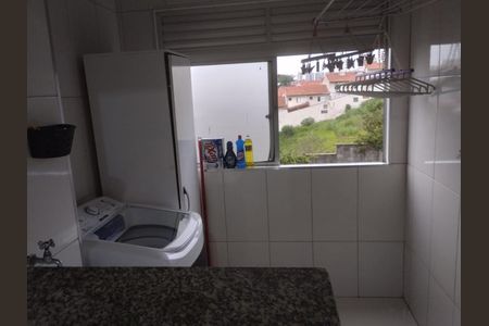 AREA DE SERVIÇO de apartamento à venda com 2 quartos, 62m² em Santo Antônio, Osasco