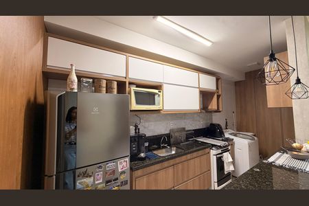 Cozinha de apartamento à venda com 2 quartos, 65m² em Jardim América, Goiânia