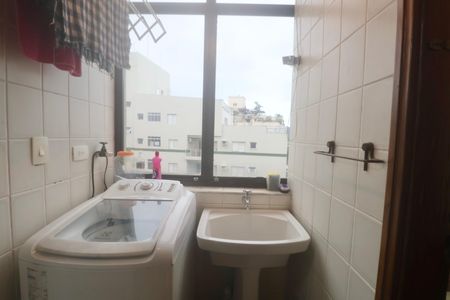 Área de Serviço de apartamento para alugar com 3 quartos, 100m² em Loteamento Joao Batista Juliao, Guarujá