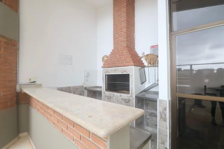 Área comum - Churrasqueira de apartamento para alugar com 3 quartos, 100m² em Loteamento Joao Batista Juliao, Guarujá