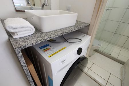 Apartamento para alugar com 55m², 2 quartos e 1 vaga Apartamento para alugar com 55m², 2 quartos e 1 vagaBanheiro Social