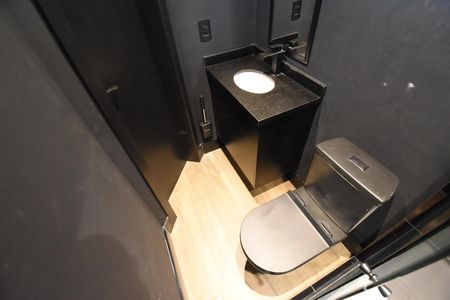 Studio para alugar com 26m², 1 quarto e sem vagaBanheiro do Studio
