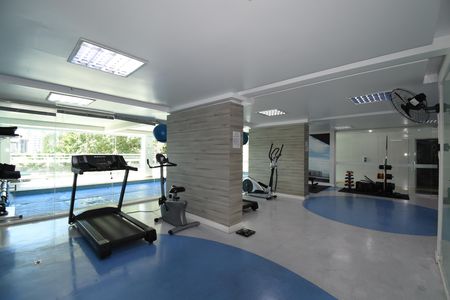 Área comum - Academia de kitnet/studio para alugar com 1 quarto, 26m² em Centro, Curitiba