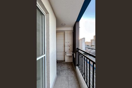 Varanda da Sala de apartamento para alugar com 2 quartos, 45m² em Mooca, São Paulo