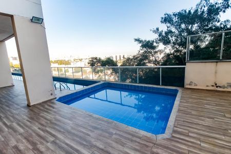 Área comum - Piscina de apartamento para alugar com 2 quartos, 70m² em Parque Assuncao, Taboão da Serra