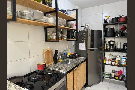 Cozinha de apartamento para alugar com 2 quartos, 65m² em Jardim Oriente, São José dos Campos