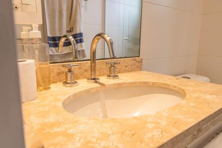 Apartamento para alugar com 124m², 3 quartos e 2 vagas Apartamento para alugar com 124m², 3 quartos e 2 vagasBanheiro da Suíte 2