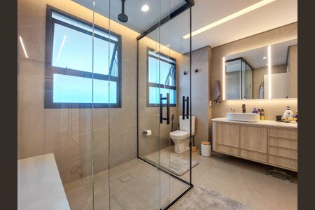 Apartamento para alugar com 227m², 3 quartos e 4 vagasBanheiro da Suíte 3
