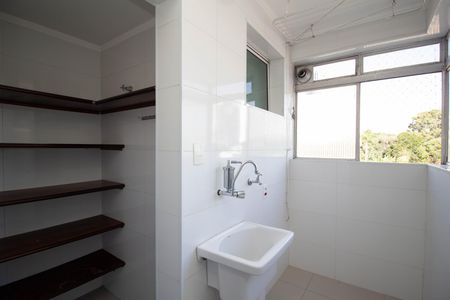 Área de Serviço de apartamento para alugar com 2 quartos, 55m² em Moinho Velho, São Paulo