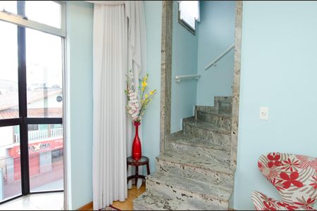 Sala de apartamento à venda com 3 quartos, 129m² em Santa Cruz Industrial, Contagem