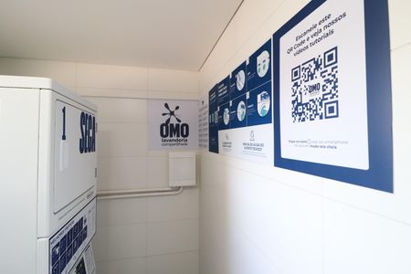 Área comum - Lavanderia de apartamento para alugar com 2 quartos, 45m² em Umuarama, Uberlândia