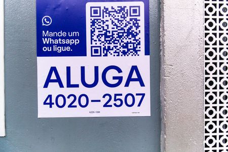 Apartamento para alugar com 30m², 1 quarto e sem vaga Apartamento para alugar com 30m², 1 quarto e sem vagaPlaca