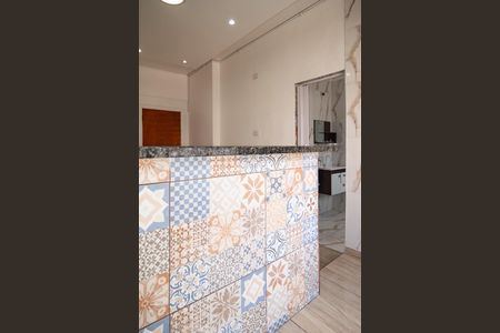 Cozinha de kitnet/studio para alugar com 1 quarto, 24m² em Bela Vista, São Paulo
