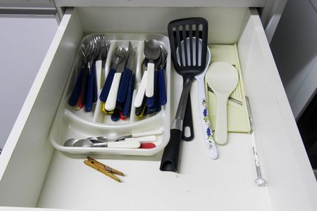 Cozinha de kitnet/studio para alugar com 1 quarto, 22m² em Vila Butantã, São Paulo