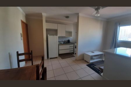 Sala de apartamento para alugar com 1 quarto, 40m² em Jardim Nova Alianca, Ribeirão Preto