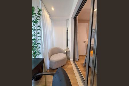 Apartamento à venda com 42m², 1 quarto e sem vaga Apartamento à venda com 42m², 1 quarto e sem vagaVaranda