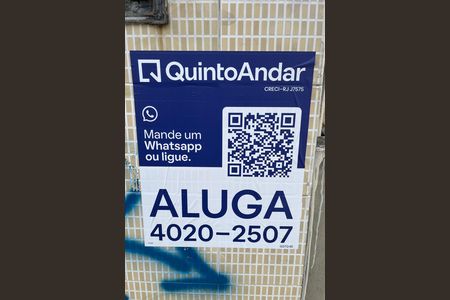 Placa de apartamento para alugar com 2 quartos, 50m² em Jardim Carioca, Rio de Janeiro