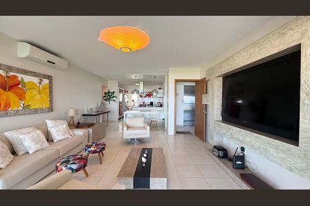 Sala de apartamento para alugar com 5 quartos, 200m² em Jardim das Conchas, Guarujá