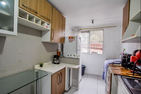 Cozinha e Área de Serviço de apartamento à venda com 2 quartos, 53m² em Jardim Alvorada, Santo André