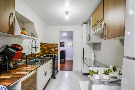 Cozinha e Área de Serviço de apartamento à venda com 2 quartos, 53m² em Jardim Alvorada, Santo André