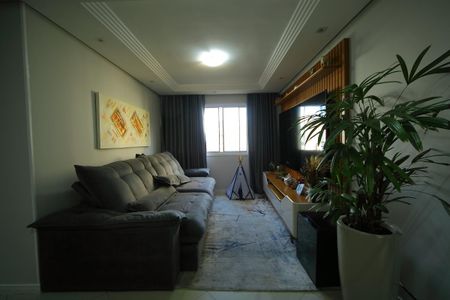 Sala de apartamento para alugar com 3 quartos, 80m² em Demarchi, São Bernardo do Campo