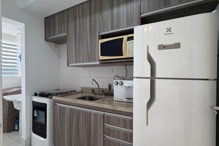 Apartamento para alugar com 47m², 1 quarto e 1 vagaCozinha e Área de Serviço