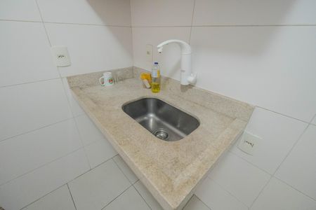 Cozinha de apartamento para alugar com 1 quarto, 42m² em Consolação, São Paulo