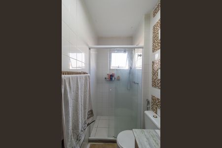 Casa de condomínio para alugar com 77m², 3 quartos e 2 vagas Casa de condomínio para alugar com 77m², 3 quartos e 2 vagasBanheiro da Suíte