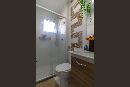 Casa de condomínio para alugar com 77m², 3 quartos e 2 vagas Casa de condomínio para alugar com 77m², 3 quartos e 2 vagasBanheiro da Suíte