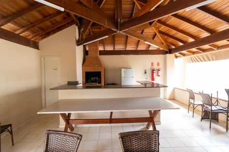 Casa de condomínio para alugar com 77m², 3 quartos e 2 vagas Casa de condomínio para alugar com 77m², 3 quartos e 2 vagasÁrea comum - Churrasqueira