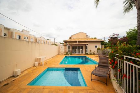Área comum - Piscina de casa de condomínio para alugar com 3 quartos, 77m² em Parque Imperador, Campinas