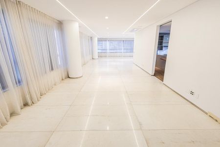sala 2 ambientes de apartamento à venda com 4 quartos, 311m² em Lourdes, Belo Horizonte