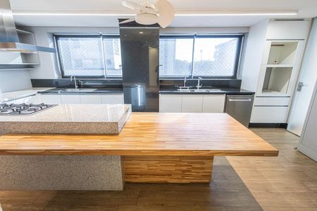 cozinha de apartamento à venda com 4 quartos, 311m² em Lourdes, Belo Horizonte
