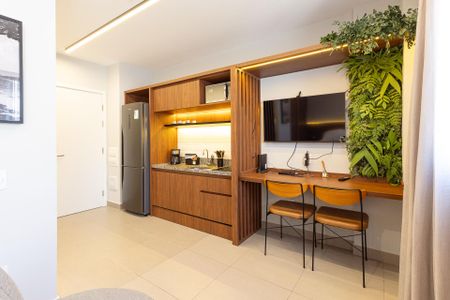 Studio de kitnet/studio para alugar com 1 quarto, 25m² em Vila Olímpia, São Paulo
