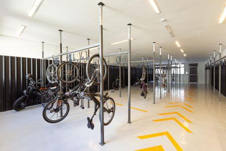 Área comum - Bicicletário de kitnet/studio para alugar com 1 quarto, 25m² em Vila Olímpia, São Paulo