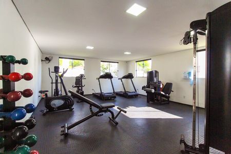 Área comum - Academia de apartamento para alugar com 2 quartos, 45m² em Vila Cosmopolita, São Paulo
